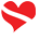Scuba Do Logo - heart filled with dive flag